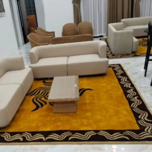 Karpet Costum Persegi Kuning 01